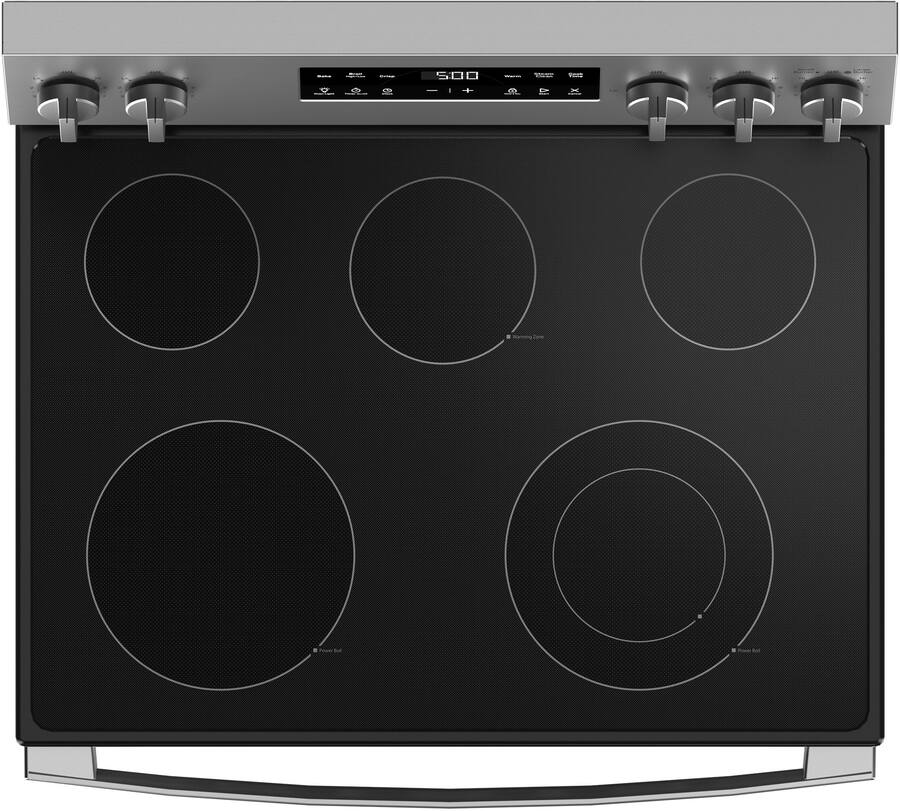 GE® ENERGY STAR® 30" Free-Standing Electric Range with Crisp Mode 25SD045 - GRF500SVSS - Open Box