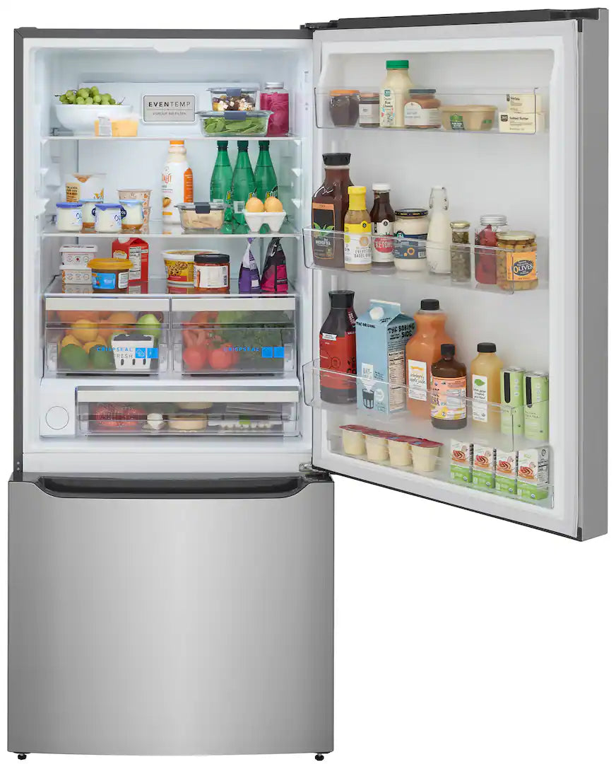 Frigidaire Gallery 20 Cu. Ft. Standard-Depth Bottom Freezer Refrigerator 31134SD210 - GRBN2012AF - Scratch & Dent (Major)