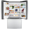 Pictures of GE ENERGY STAR 22.1 Cu. Ft. Counter-Depth Fingerprint Resistant French-Door Refrigerator 31133SD139 - GYE22GYNFS - Scratch & Dent (Moderate) - Neu Appliance Outlet - Discount Appliance Outlet in Austin, Tx