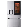 Pictures of LG 29 cu. ft. Smart InstaView® Door-in-Door® Standard-Depth MAX™ 4-Door French Door Refrigerator with MyColor™ 7SD306 - LF29S8365S - Scratch & Dent (Major) - Neu Appliance Outlet - Discount Appliance Outlet in Austin, Tx