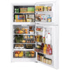 Pictures of GE® 21.9 Cu. Ft. Garage Ready Top-Freezer Refrigerator in White GE9908 - GTS22KGNRWW - New In Box - Neu Appliance Outlet - Discount Appliance Outlet in Austin, Tx