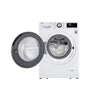 Pictures of LG White 2.4 cu.ft. Smart wi-fi Enabled Compact Front Load Washer with Built-In Intelligence 21SD016 - WM1455HWA - Open Box - Neu Appliance Outlet - Discount Appliance Outlet in Austin, Tx