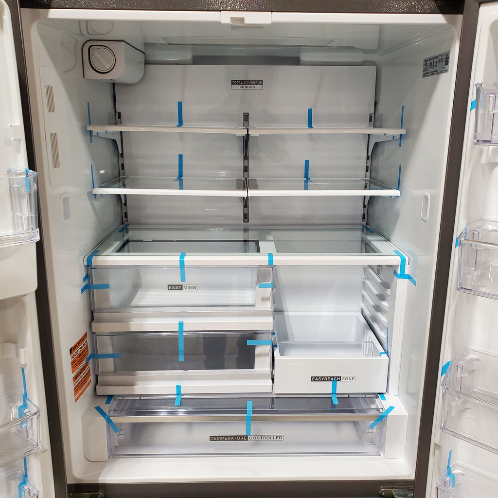 Pictures of Whirlpool Counter-Depth 23.4-cu ft 3 -Door Refrigerator with Dual Ice Maker with Water and Ice Dispenser 22SD032 - WRFC5236RZ - Scratch & Dent (Minor) - Neu Appliance Outlet - Discount Appliance Outlet in Austin, Tx