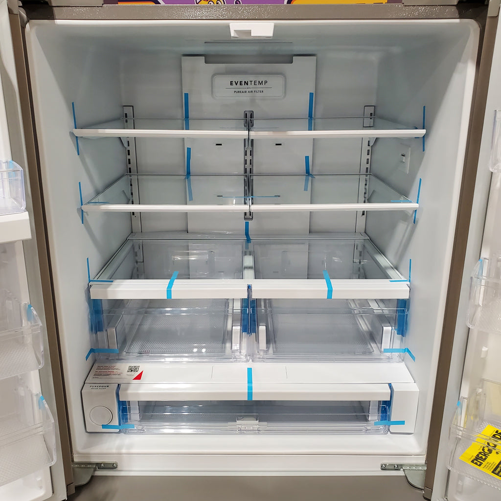 Frigidaire 29 Cu. Ft. Standard-Depth French Door Refrigerator in Stainless Steel 3SD981 - FRFN2813AF - Scratch & Dent (Minor)