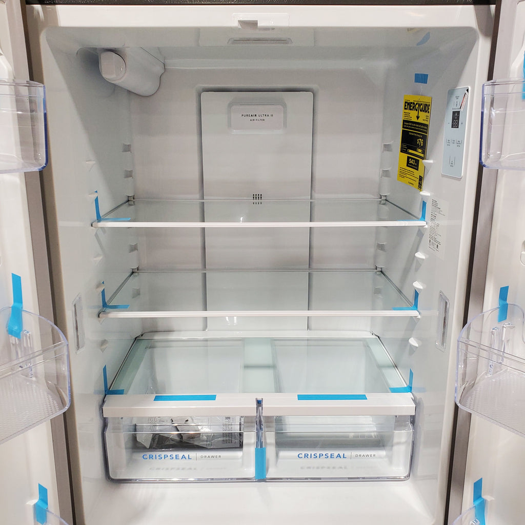 Pictures of Frigidaire 31" Wide 18 Cu. Ft. Counter-Depth French Door Refrigerator 3SD942 - FRFG1723AV - Scratch & Dent (Minor) - Neu Appliance Outlet - Discount Appliance Outlet in Austin, Tx