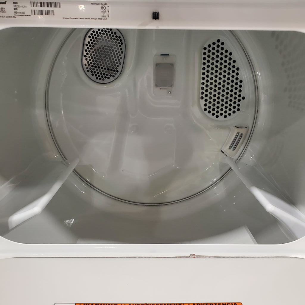 Pictures of Whirlpool 7.0 cu. ft. Electric Dryer with Hamper Door 6SD91 - WED5010LW - Open Box - Neu Appliance Outlet - Discount Appliance Outlet in Austin, Tx