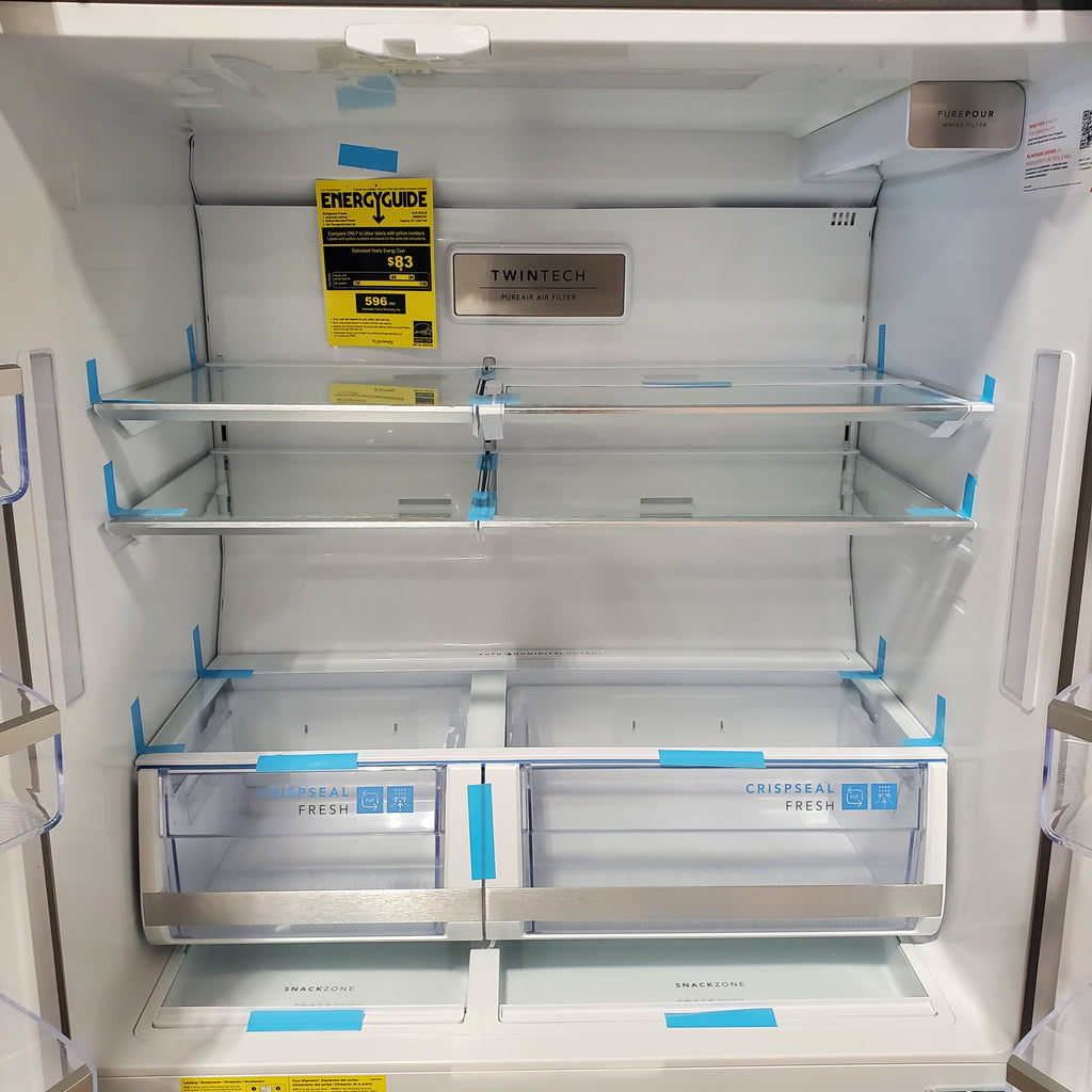 Frigidaire Gallery 22 Cu. Ft. Counter-Depth 4-Door French Door Refrigerator 3SD1011 - GRMG2272CF - Scratch & Dent (Moderate)