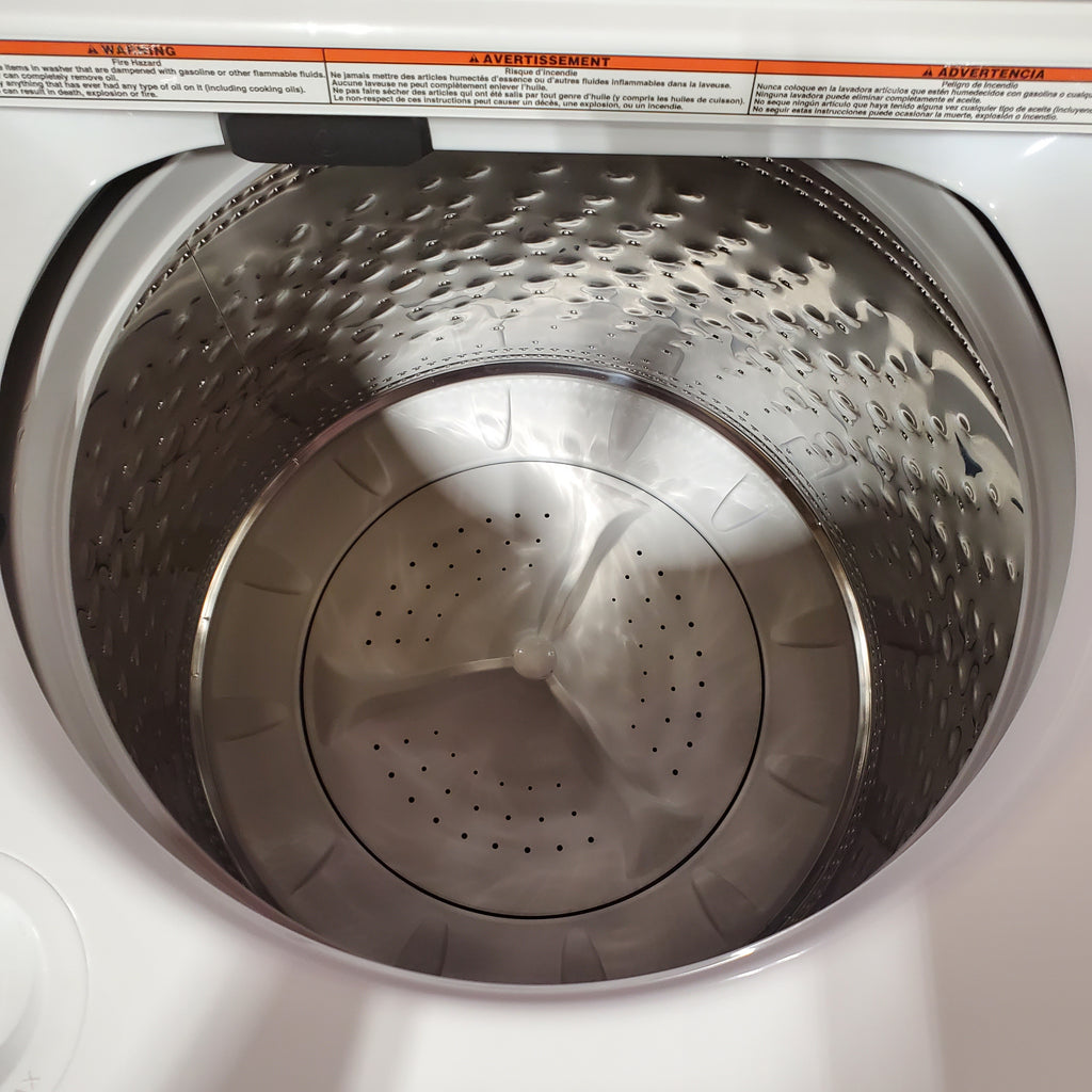 Whirlpool 4.6 Cu. Ft. Top Load Impeller Washer with Built-in Faucet 24SD20 - WTW5020SW  - Scratch & Dent (Minor)