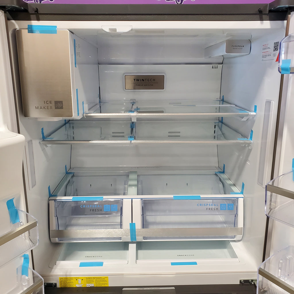 Frigidaire Gallery 26 Cu. Ft. Standard-Depth 4-Door French Door Refrigerator in Fingerprint Resistant Stainless Steel 3SD999 - GRMS2773AF - Scratch & Dent (Minor)