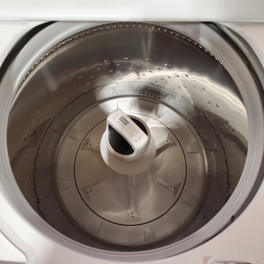 Whirlpool Top Load 3.8 Cu. Ft. Washer with Removable Agitator in White 24SD25 - WTW4957PW - Scratch & Dent (Minor)