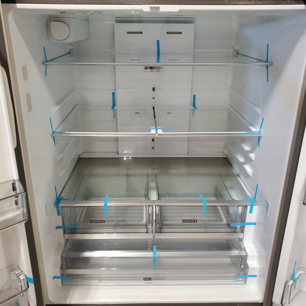 Whirlpool French Door Refrigerator in Fingerprint Resistant Stainless Finish with In-Door Water and Ice Maker - 30 cu. ft. 24SD50 - WRFF3536SZ - Scratch & Dent (Minor)