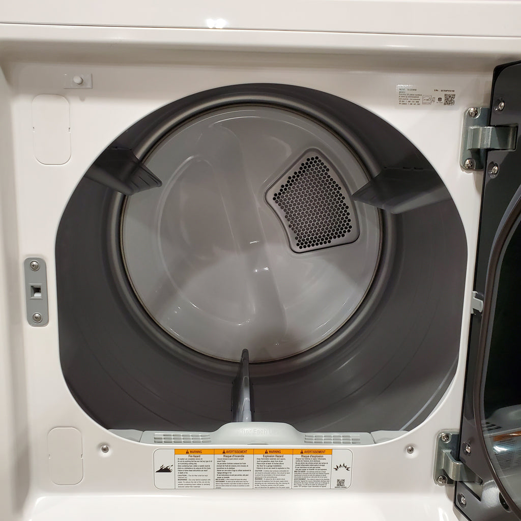 Pictures of LG 7.3 cu. ft. Ultra Large Capacity Rear Control Electric Dryer with AI Sensing and ThinQ® Smart Features 6SD56 - DLE8200W - Open Box - Neu Appliance Outlet - Discount Appliance Outlet in Austin, Tx