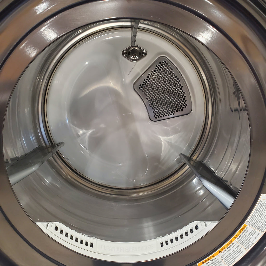 LG Single Unit Front Load WashTower™ with Center Control® 5.0 cu.ft. Washer and 7.4 cu.ft. Electric Dryer in Black Steel 5SD274 - WKEX300HBA - Scratch & Dent (Minor)