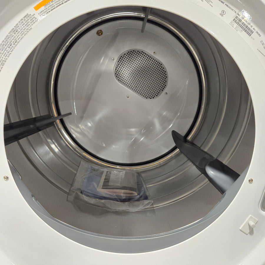 Electrolux 4.5 Cu.Ft. Stackable Front Load Washer with Steam and SmartBoost Wash System ELFW7637AW  - Scratch & Dent (Moderate) and Electrolux 8.0 cu. ft. Front Load Electric Dryer with Perfect Steam 16182 - ELFE7637AW - Open Box