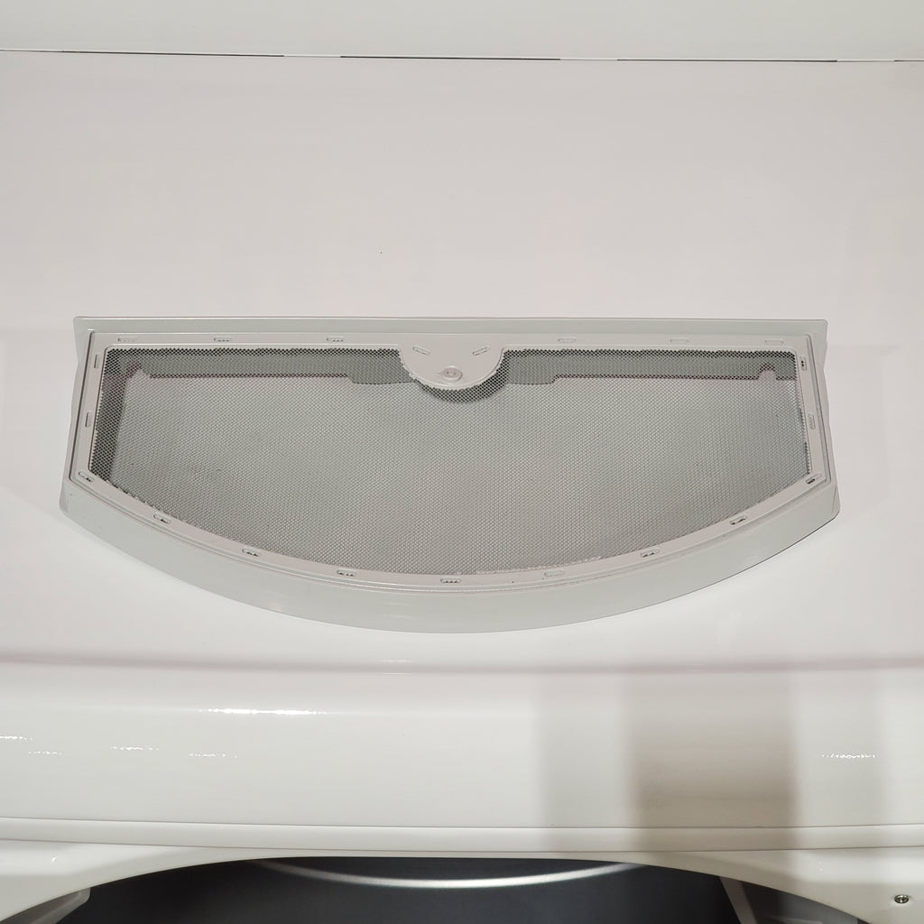 Pictures of Hotpoint® 4.0 cu. ft. Capacity Washer with Cold Plus and Water Level Control HTW265ASWWW - Scratch & Dent (Moderate) and Hotpoint® 6.2 cu. ft. vented Electric Dryer with Auto Dry 16102 - HTX26EASWWW - Scratch & Dent (Moderate) - Neu Appliance Outlet - Discount Appliance Outlet in Austin, Tx