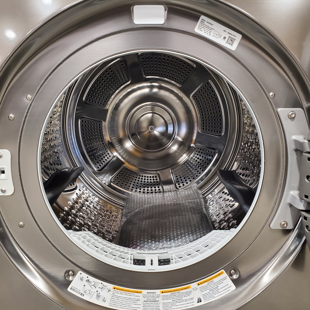 LG Smart Mega Capacity 7.8 Cu. Ft. Front Load Dryer with Dual Inverter Heat Pump Technology 3SD913 - DLHC5502V - Open Box