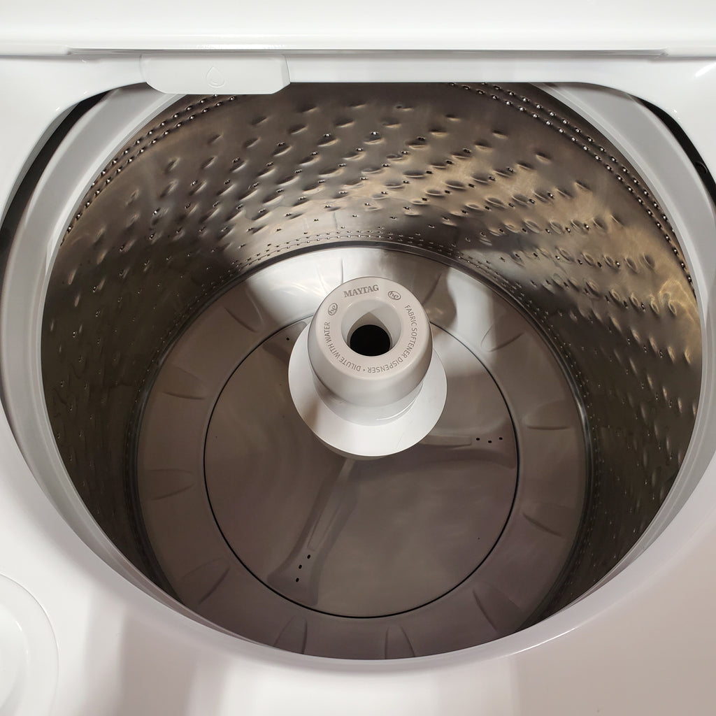 Pictures of Maytag Top Load 4.5 Cu. Ft. Washer with Deep Fill in White 24SD19 - MVW4505MW - Open Box - Neu Appliance Outlet - Discount Appliance Outlet in Austin, Tx
