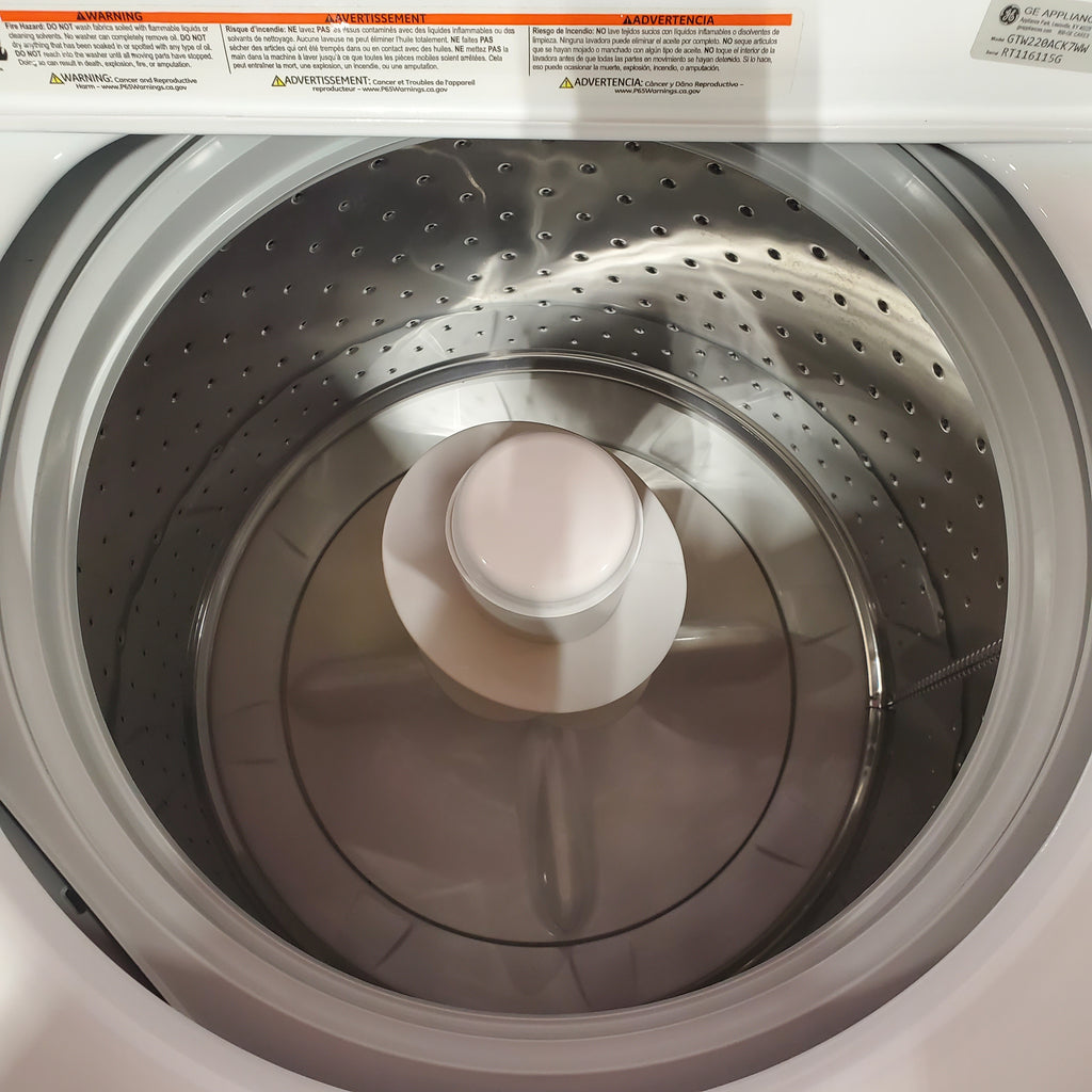 Pictures of GE 3.8 cu. ft. Capacity Top Load Washer in White 1CR5067 - GTW220ACKWW - Certified Refurbished - Neu Appliance Outlet - Discount Appliance Outlet in Austin, Tx