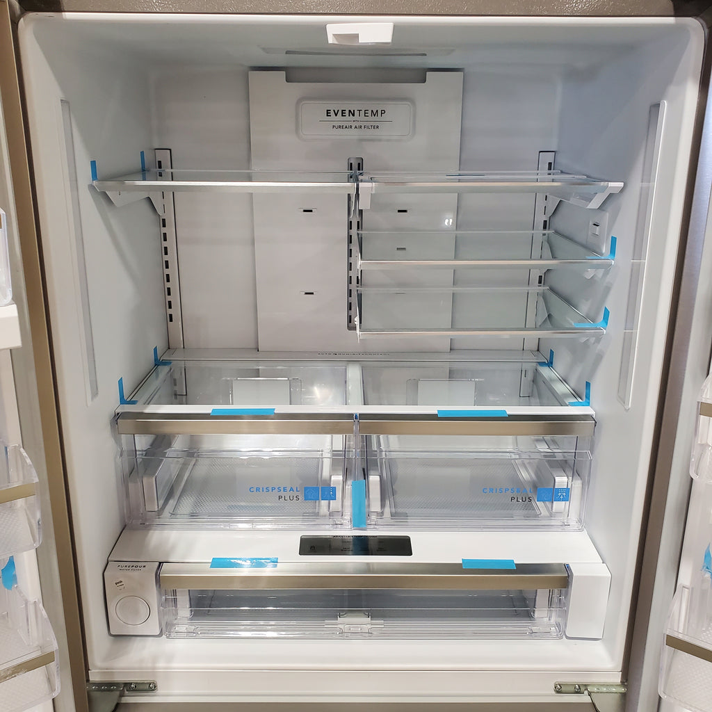 Pictures of Frigidaire Gallery 23 Cu. Ft. Counter-Depth French Door Refrigerator 3SD1017 - GRFG2353AF - Scratch & Dent (Moderate) - Neu Appliance Outlet - Discount Appliance Outlet in Austin, Tx