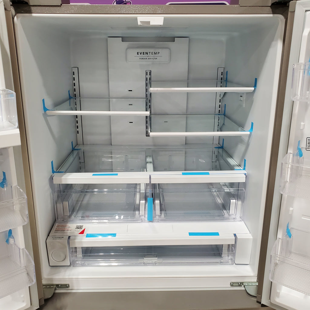 Pictures of Frigidaire 29 Cu. Ft. Standard-Depth French Door Refrigerator in Stainless Steel 3SD1067 - FRFN2813AF - Scratch & Dent (Moderate) - Neu Appliance Outlet - Discount Appliance Outlet in Austin, Tx