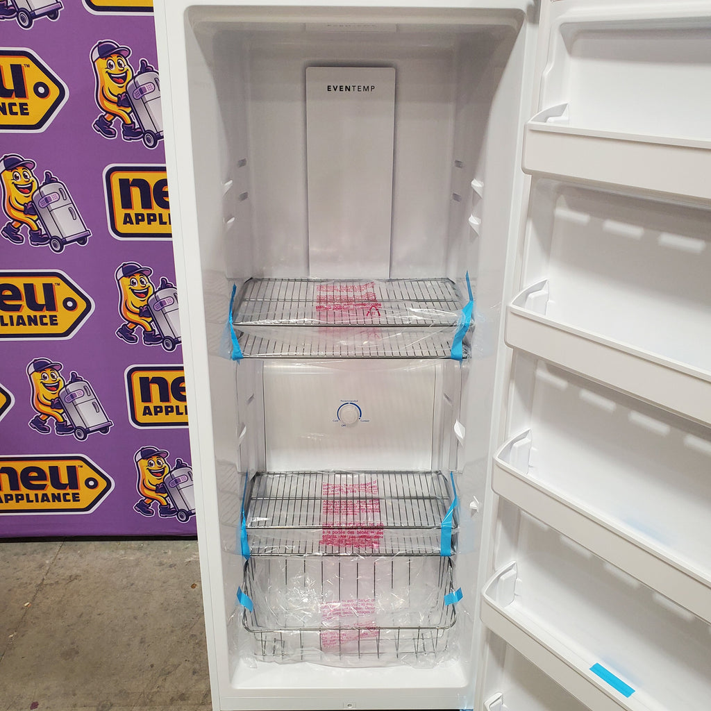 Pictures of Frigidaire 13 Cu. Ft. Garage Ready Upright Freezer with EvenTemp™ Cooling System 3SD839 - FFFU13F2VW - Scratch & Dent (Moderate) - Neu Appliance Outlet - Discount Appliance Outlet in Austin, Tx