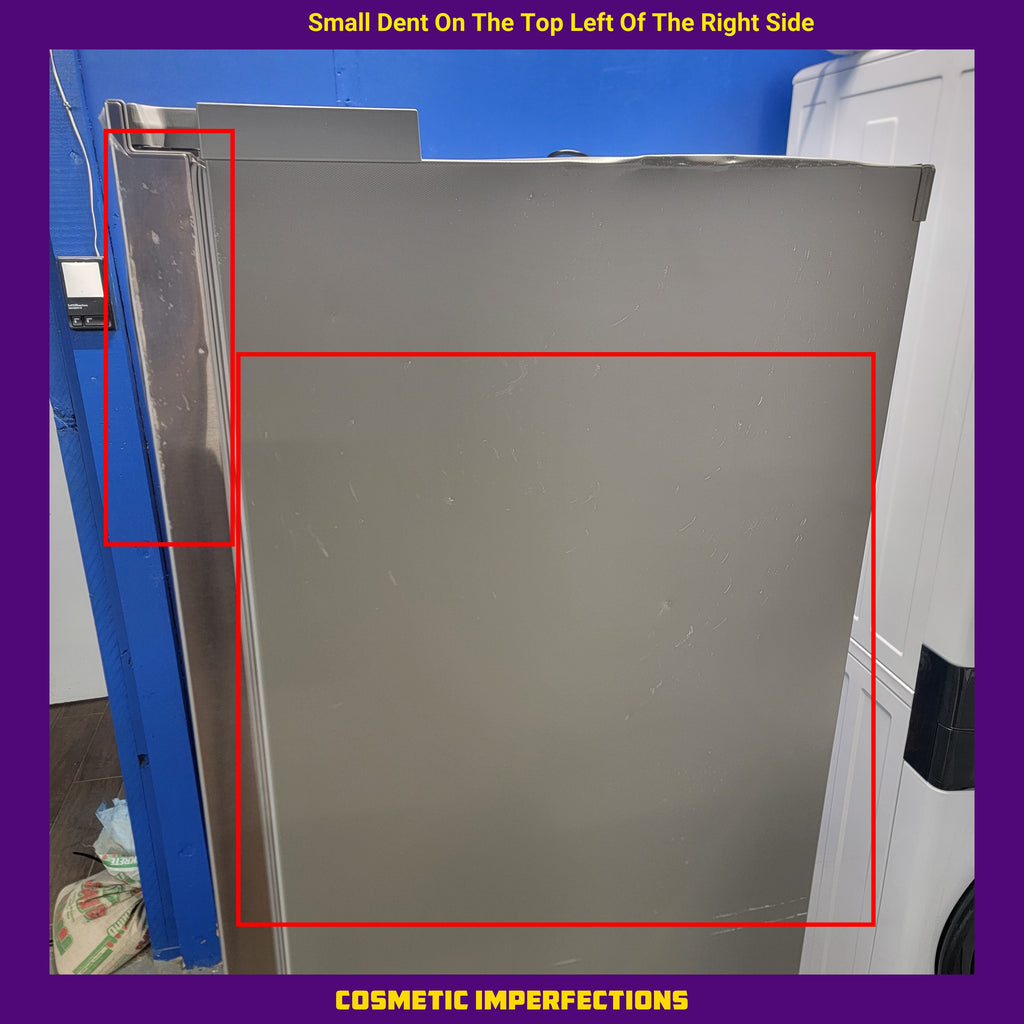 LG 25 cu. ft. Counter-Depth MAX™ with Zero Clearance™ 3-Door French Door Refrigerator with Thin Door Design 3SD688 - LF25Z6211S - Scratch & Dent (Major)