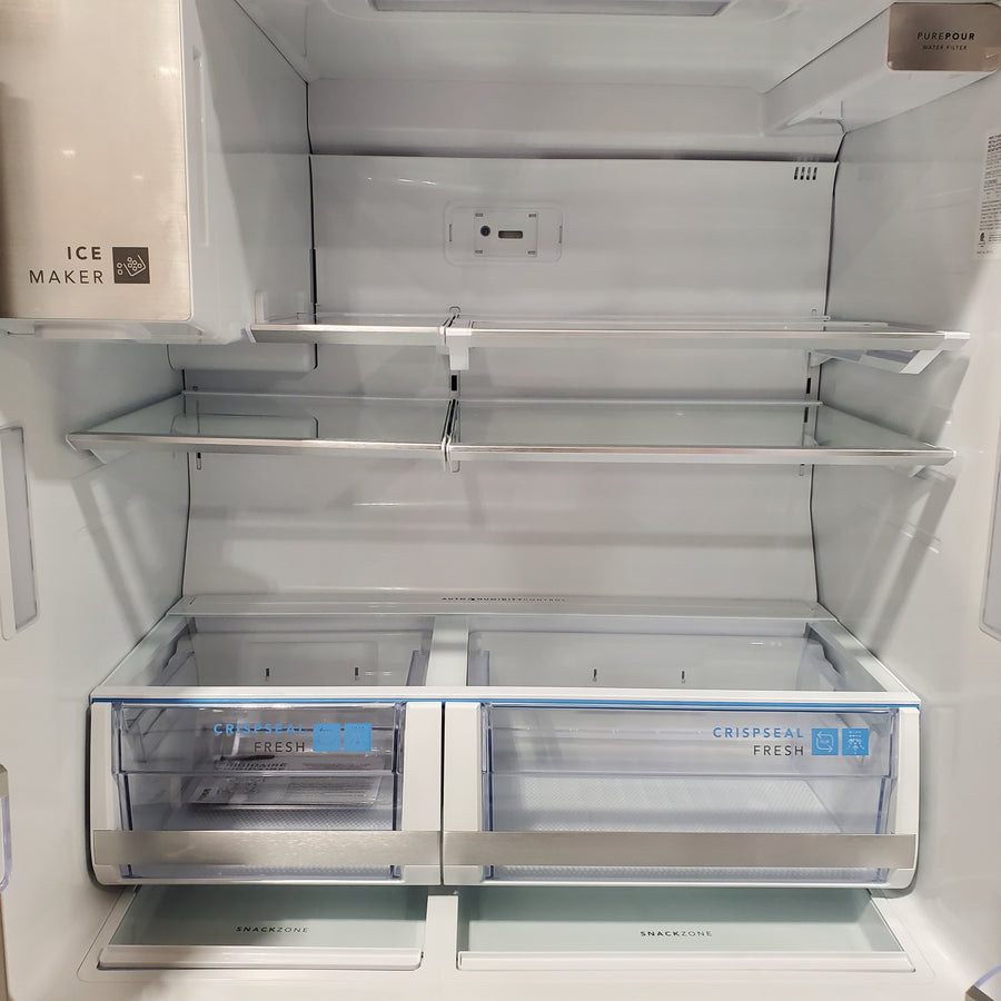 Frigidaire Gallery 22 Cu. Ft. 4-Door Counter-depth French Door Refrigerator with Ice Maker (Fingerprint Resistant Stainless Steel) ENERGY STAR 20132SD379 - GRMC2273CF - Scratch & Dent (Minor)