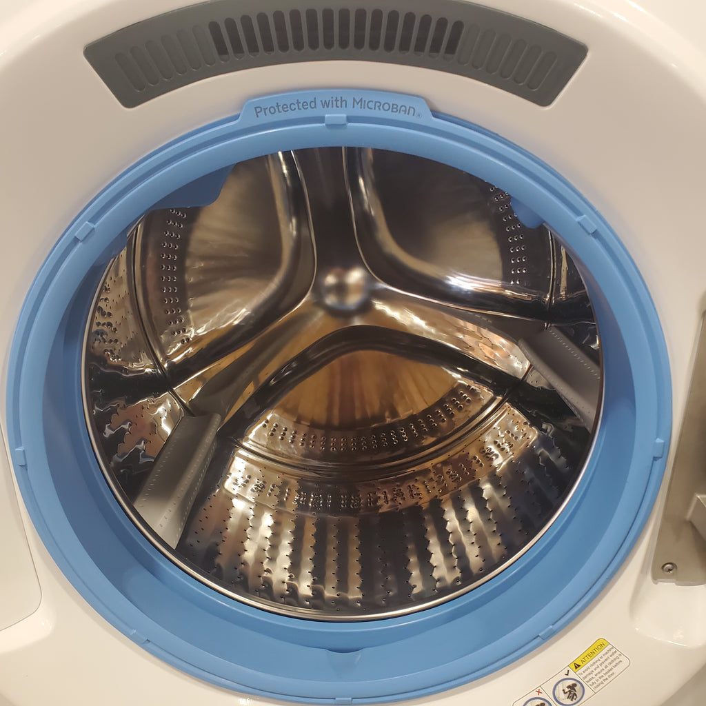 GE ENERGY STAR 4.8 cu. ft. Capacity Smart Front Load Washer with UltraFresh Vent System with OdorBlock 3SD877 - GFW550SSNWW - Open Box