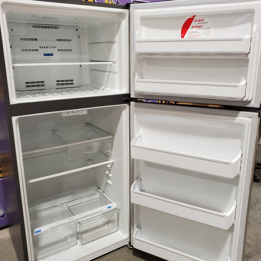 Frigidaire 18.3 cu. ft. 30"  Wide Top Freezer Refrigerator with EvenTemp Cooling System 31135SD266 - FFTR1835VS - Scratch & Dent (Minor)