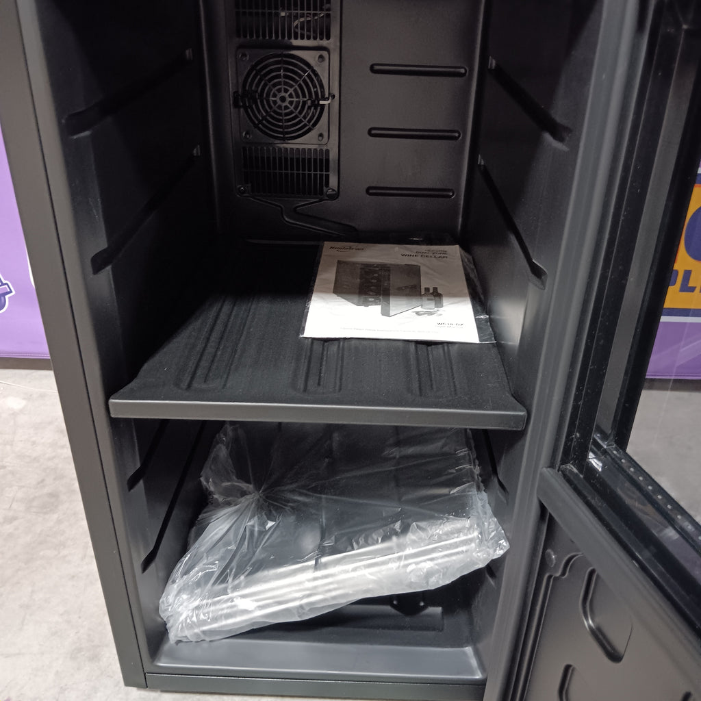 Pictures of Koolatron 18 Bottle Dual Zone Wine Cooler, Black, 1.7 cu. ft. (48L) Freestanding Wine Fridge 25135SD689 - WC18-DZ - Open Box - Neu Appliance Outlet - Discount Appliance Outlet in Austin, Tx