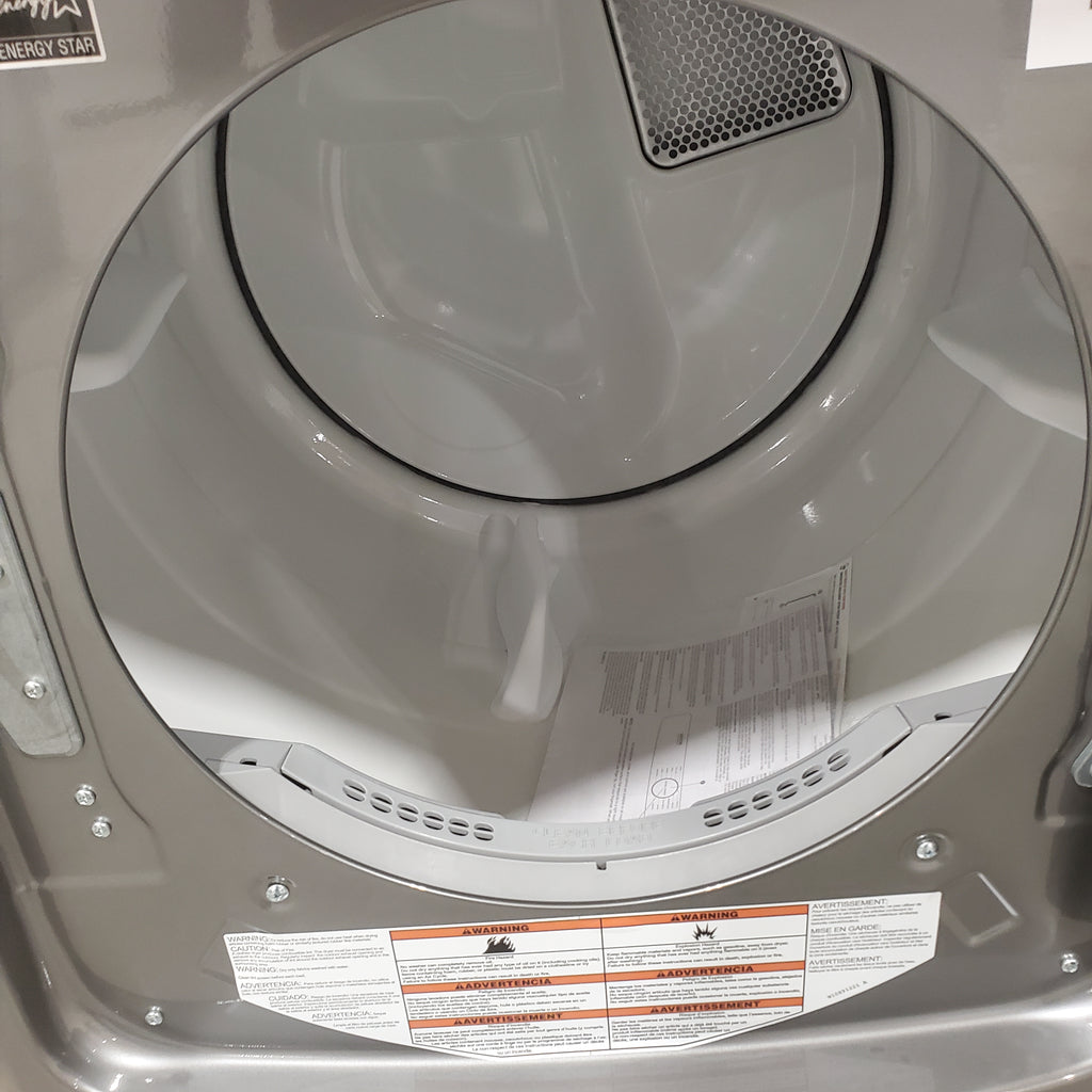 Pictures of Maytag 4.8 cu. ft. Front Load Washer with Extra Power and 16-Hr Fresh Hold® Option MHW6630HC - New in Box and Maytag 7.3-cu ft Stackable Vented Electric Dryer Energy Star Certified 16031 - MED5630HC - Open Box - Neu Appliance Outlet - Discount Appliance Outlet in Austin, Tx
