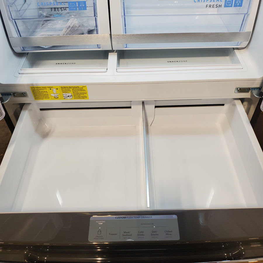 Frigidaire Gallery 22 Cu. Ft. 4-Door Counter-depth French Door Refrigerator with Ice Maker (Fingerprint Resistant Stainless Steel) ENERGY STAR GRMC2273CF - Scratch & Dent (Minor)