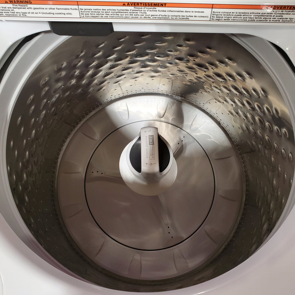 Whirlpool Top Load 4.7 Cu. Ft. Washer with 2-in-1 Removable Agitator in White 3SD642 - WTW5057LW - Scratch & Dent (Minor)
