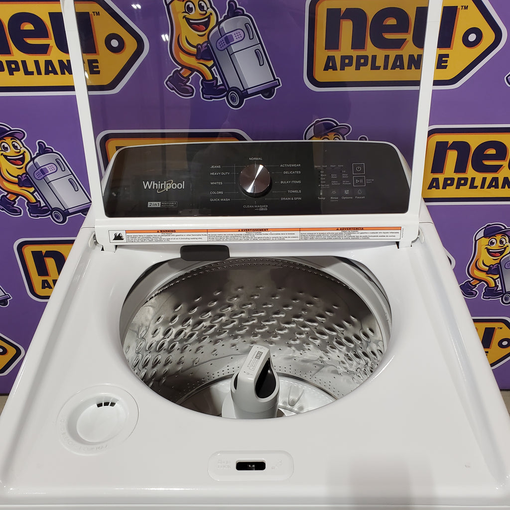 Pictures of Whirlpool Top Load 4.7 Cu. Ft. Washer with 2-in-1 Removable Agitator in White 30133SD127 - WTW5057LW - Scratch & Dent (Minor) - Neu Appliance Outlet - Discount Appliance Outlet in Austin, Tx