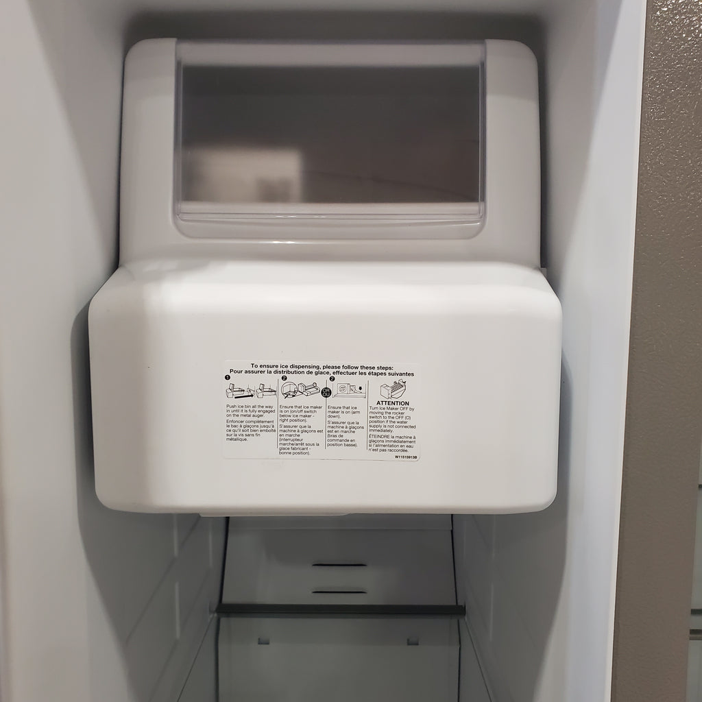 Pictures of Whirlpool Side By Side Refrigerator with Can Caddy and Frameless Glass Shelves 6SD134 - WRS325SDHZ - Scratch and Dent (Minor) - Neu Appliance Outlet - Discount Appliance Outlet in Austin, Tx