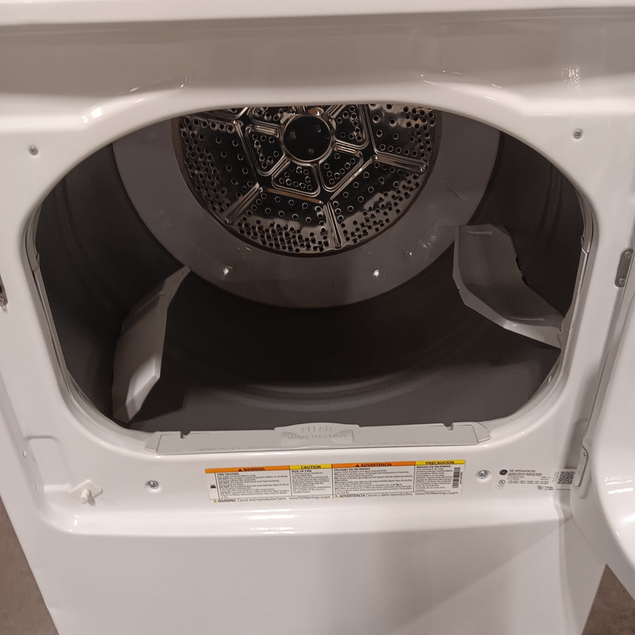 GE White Top Load 4.0 Cu. Ft. Capacity Washer with Stainless Steel Wash Basket GTW325ASWWW - New in Box and GE White Electric 7.2 Cu. Ft. Dryer with Aluminized Alloy Drum 16235 - GTD42EASJWW - Certified Refurbished