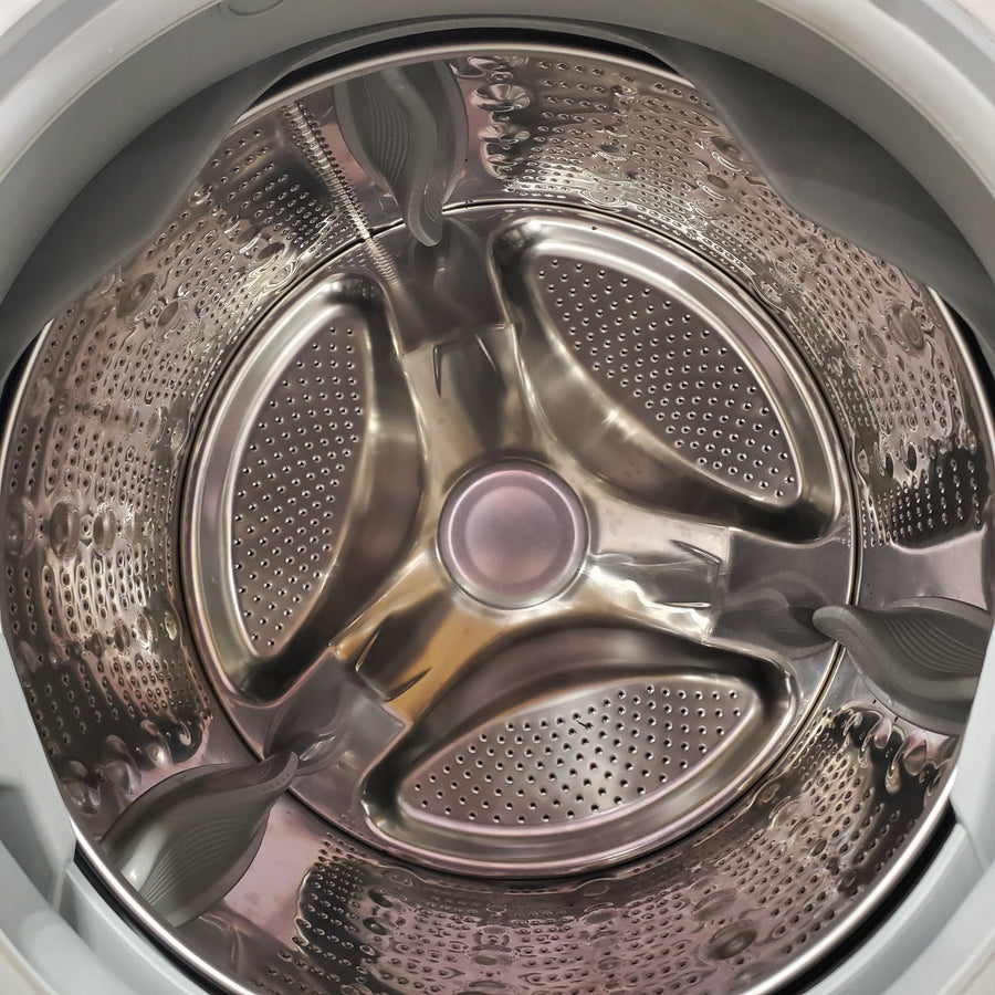 LG TurboWash 4.3 Cu. Ft. 12-Cycle High-Efficiency Steam Front-Loading Washer WM3570HWA - Scratch & Dent (Moderate) and LG 7.4 cu. ft. ENERGY STAR Electric Vented Dryer with Sensor Dry and SmartThinQ Technology 15036 - DLE3400W - Scratch & Dent (Minor)