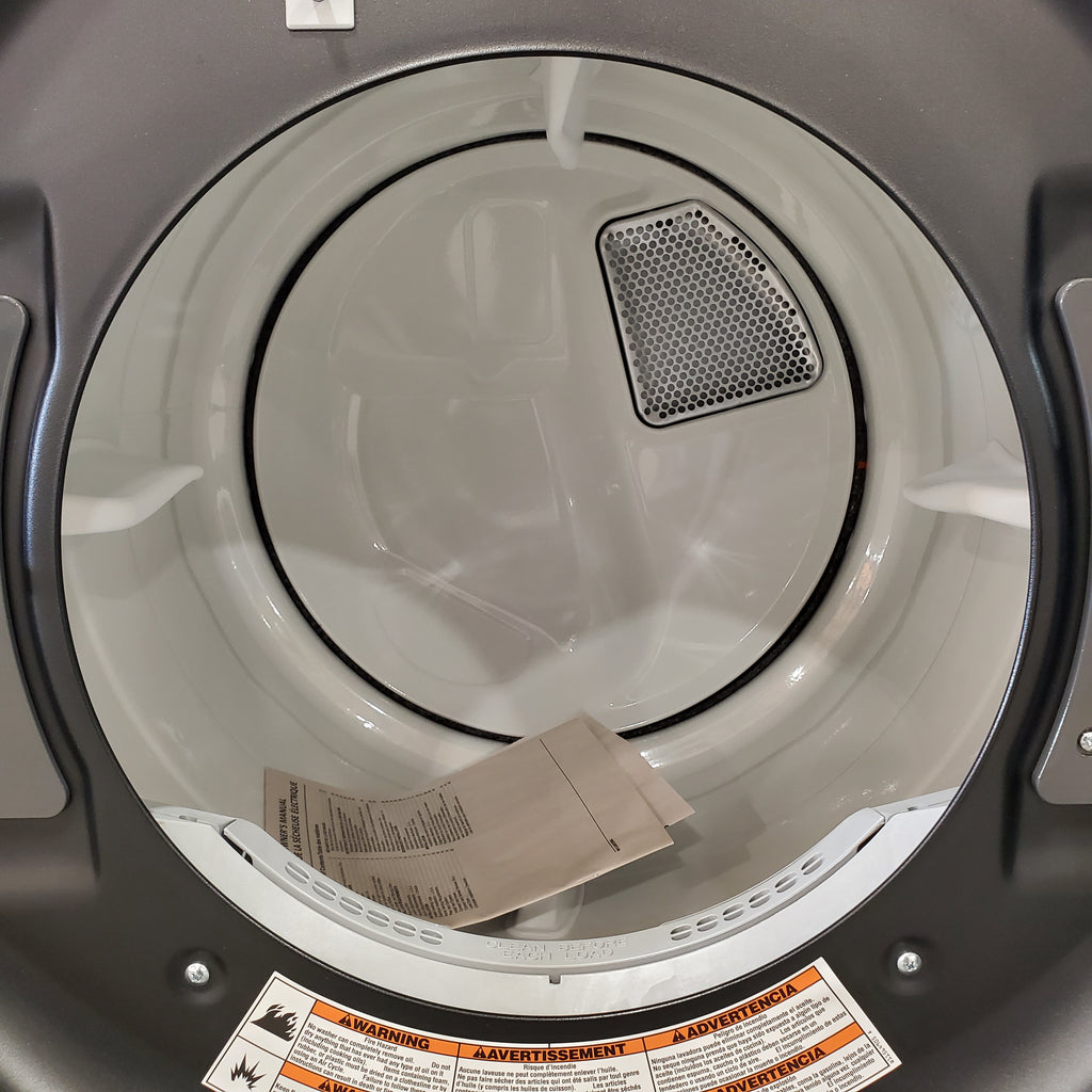 Pictures of Whirlpool 7.4 cu. ft. Vented Front Load Electric Dryer in Volcano Black with Wrinkle Shield Option WED5720RU - Open Box - Neu Appliance Outlet - Discount Appliance Outlet in Austin, Tx