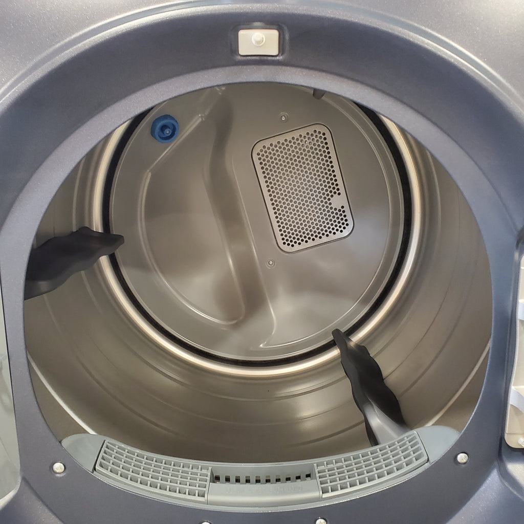 Pictures of GE Profile 5.3 cu. ft. Smart Front Load Washer with Microban Technology PFW870SPVRS - Open Box and GE Profile Smart Front Load Electric 7.8 Cu. Ft. Capacity Dryer with Steam and Sanitize Cycle 16133 - PFD87ESPVRS - New in Box - Neu Appliance Outlet - Discount Appliance Outlet in Austin, Tx