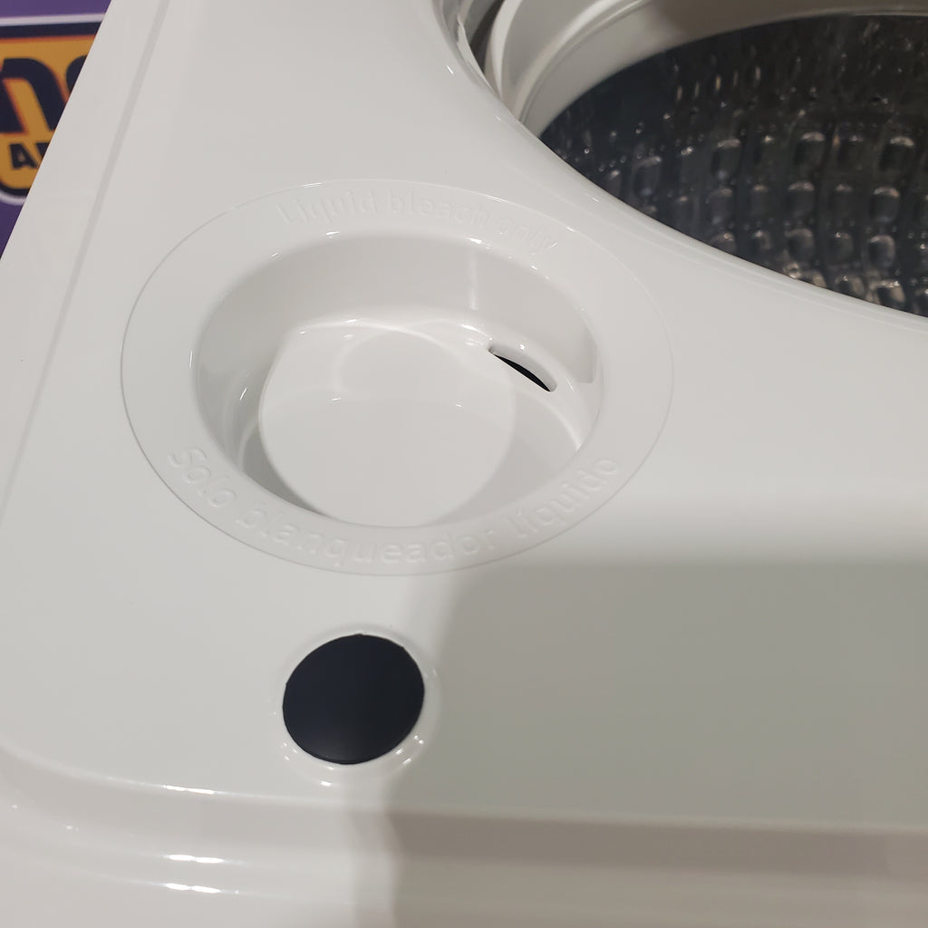 Pictures of Samsung Extra-Large Capacity Smart Top Load 5.5 cu. ft. Washer with Auto Dispense System in Ivory and WI-FI Connectivity WA55CG7500AE - Open Box - Neu Appliance Outlet - Discount Appliance Outlet in Austin, Tx