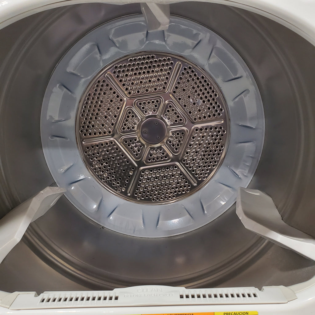 GE Top Load 4.2 Cu. Ft. Washer with Stain PreTreat in White GTW485ASJWS - Certified Refurbished and GE Electric Front Load Dryer with Sensor Dry in White 15030 - GTD45EASJWS - Certified Refurbished