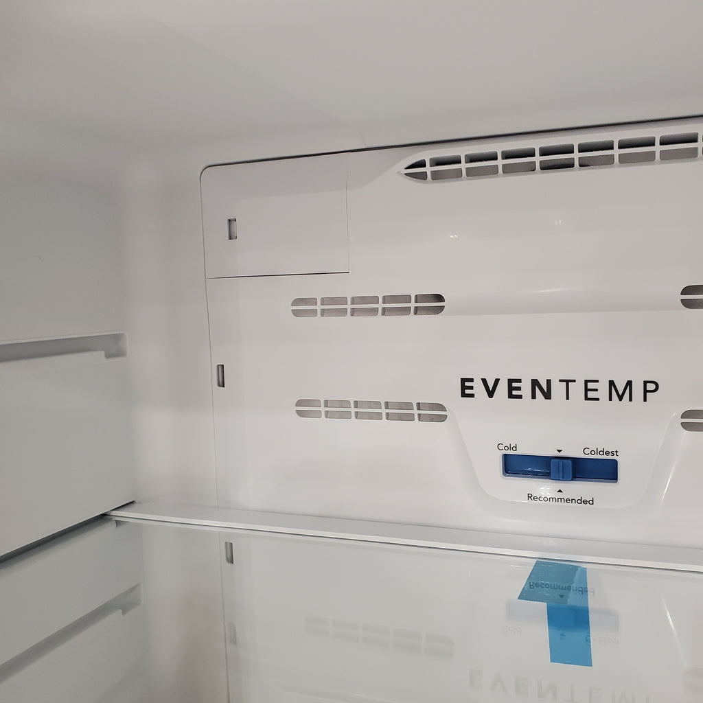 Pictures of Frigidaire 30" Wide 20 cu ft Top Freezer Refrigerator with EvenTemp™ Cooling System in Stainless Steel 3SD837 - FFTR2045VS - Scratch & Dent (Major) - Neu Appliance Outlet - Discount Appliance Outlet in Austin, Tx