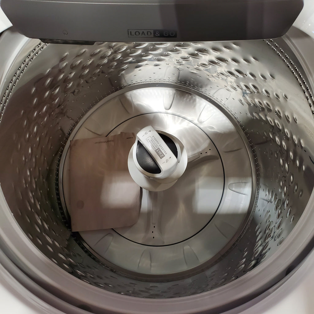 Pictures of Whirlpool 5.2 - 5.3 cu. ft. Top Load Washer with 2 in 1 Removable Agitator and Load & Go™ Dispenser WTW8127LW - Scratch & Dent (Minor) - Neu Appliance Outlet - Discount Appliance Outlet in Austin, Tx