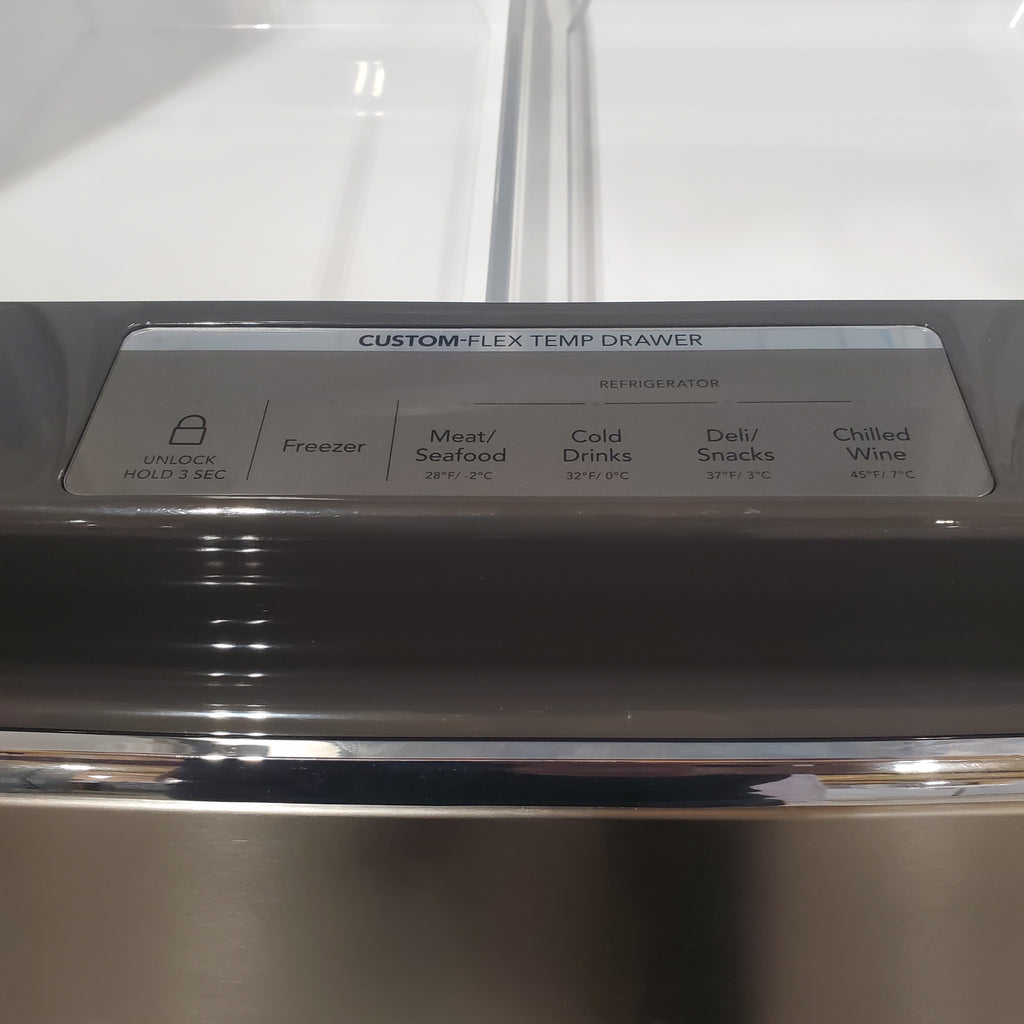 Pictures of Frigidaire Gallery 26 Cu. Ft. Standard-Depth 4-Door French Door Refrigerator in Fingerprint Resistant Stainless Steel GRMS2773AF - Scratch & Dent (Minor) - Neu Appliance Outlet - Discount Appliance Outlet in Austin, Tx