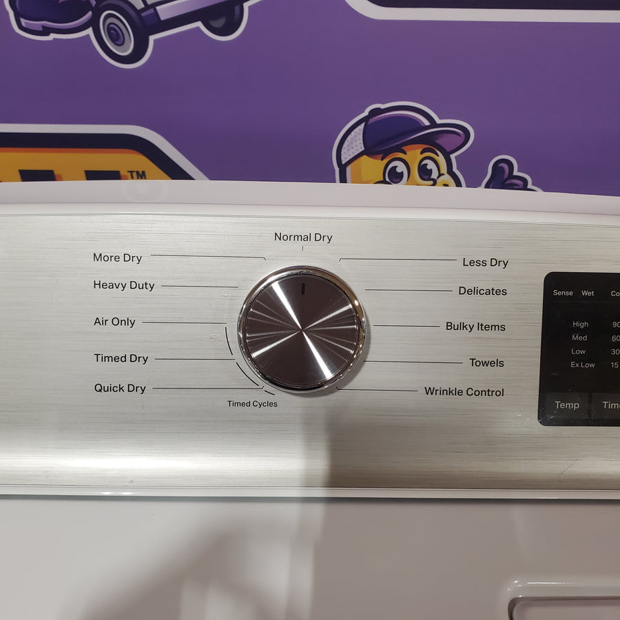 Maytag Top Load 4.8 cu ft Washer with Deep Fill and Slow-Close Glass Lid MVW6200KW - Scratch & Dent (Minor) and Maytag 7.0 cu ft Electric Dryer with Moisture Sensing and Quick Dry Cycle 16244 - MED6200KW - Scratch & Dent (Minor)