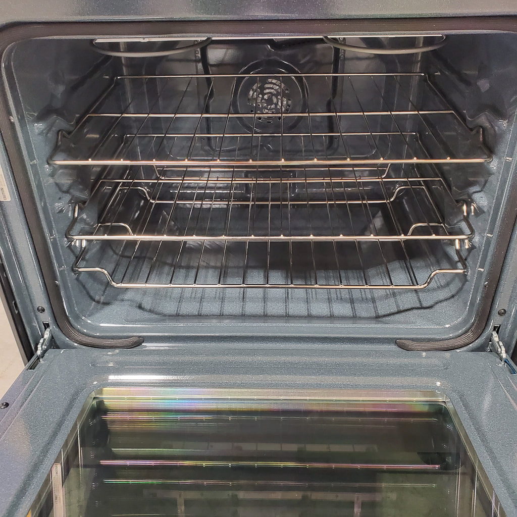 Pictures of Whirlpool 30-inch Electric Smart Range with Air Cooking Technology, High Speed Preheat Oven, No Preheat Air Fry, Steam/Self Clean, and WipeClean™ Coating WFES7530RZ - Scratch and Dent (minor) - Neu Appliance Outlet - Discount Appliance Outlet in Austin, Tx