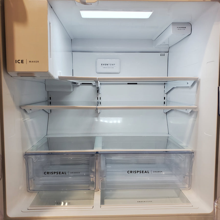 Frigidaire Gallery 26 Cu. Ft. Standard-Depth 4-Door French Door Refrigerator in Fingerprint Resistant Stainless Steel GRMS2773AF - Scratch & Dent (Major)