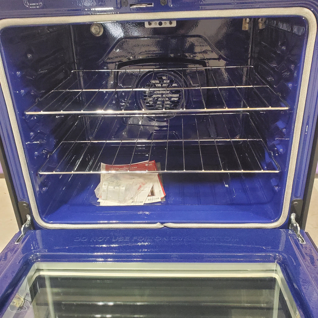 LG 6.3 cu. ft. Smart Wi-Fi Enabled Fan Convection Electric Range with Air Fry & EasyClean® 25131SD290 - LREL6323S - Scratch & Dent (Minor)