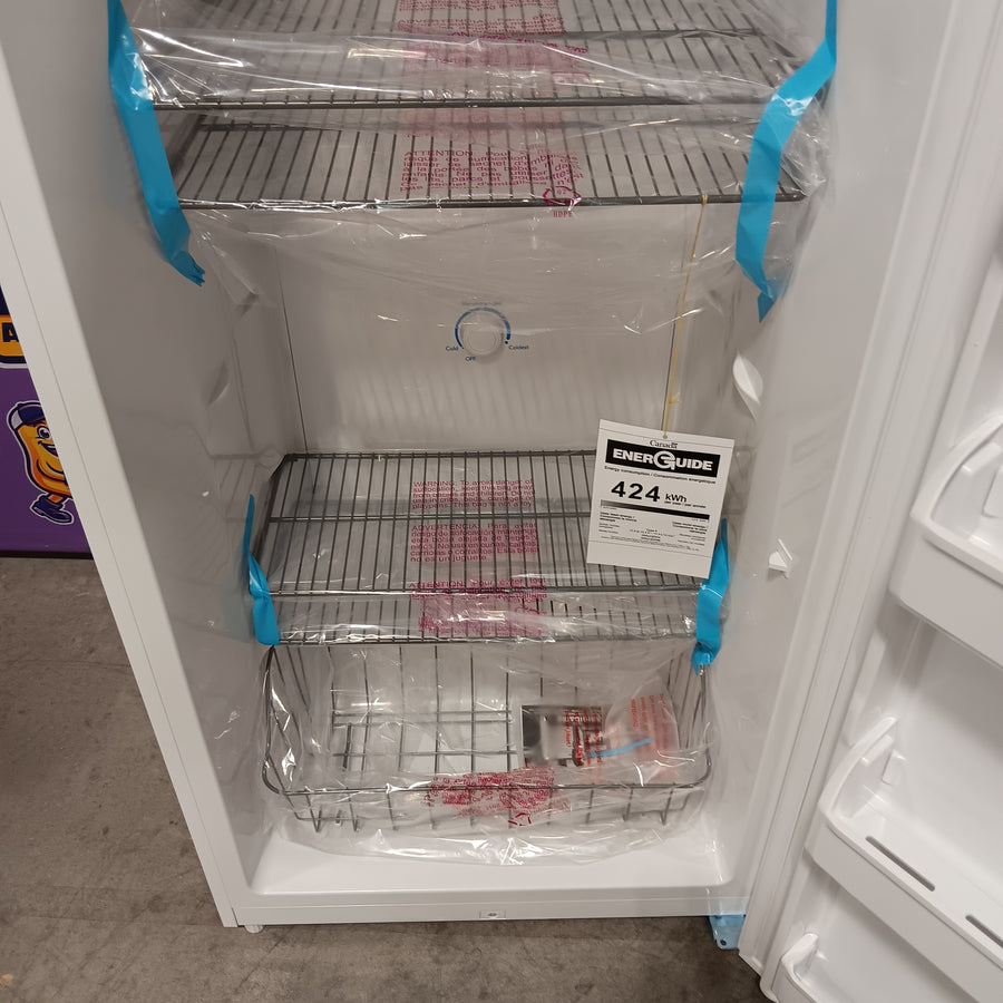 Frigidaire 13 Cu. Ft. Garage Ready Upright Freezer with EvenTemp™ Cooling System 251312SD978 - FFFU13F2VW - Scratch & Dent (Major)