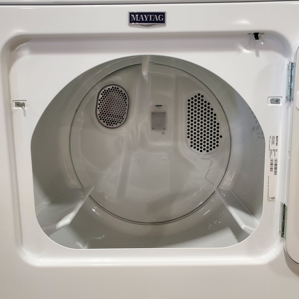 Pictures of MayTag 7.0 cu. ft. Top Load Electric Wrinkle Prevent Dryer MED4500MW - Scratch & Dent (Minor) - Neu Appliance Outlet - Discount Appliance Outlet in Austin, Tx